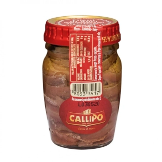 Callipo - Filetti di Alici all‘ Olio Extravergine di Oliva 75 g